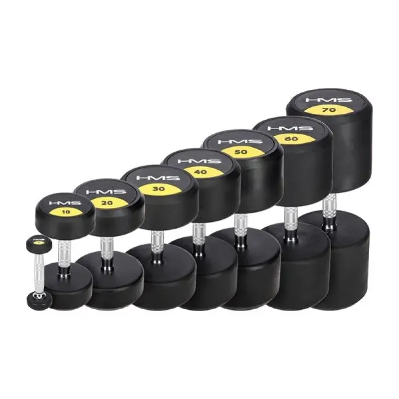 Гантель прогумована HMS HG PRO, 40 кг