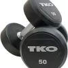 Гантель прогумована TKO K828RR-24, 24 кг Гантель прогумована TKO K828RR-24, 24 кг