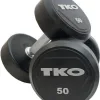 Гантель прогумована TKO K828RR-40, 40 кг Гантель прогумована TKO K828RR-40, 40 кг