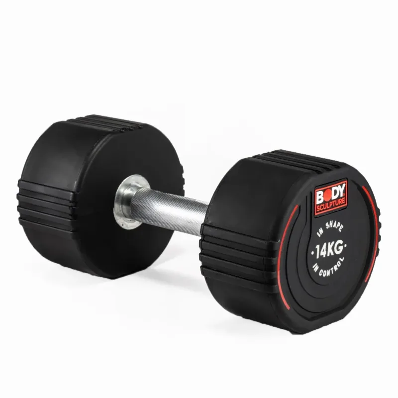 Гантель сталева Body Sculpture TPU BW 133, 14 кг