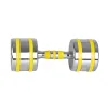 Гантель хромована inSPORTline Yellsteel 14 кг