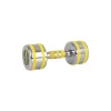 Гантель хромована inSPORTline Yellsteel 7 кг