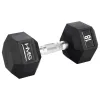 Гантель шестигранна HMS HEX PRO, 18 кг Гантель шестигранна HMS HEX PRO, 18 кг