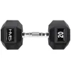 Гантель шестигранна HMS HEX PRO, 20 кг Гантель шестигранна HMS HEX PRO, 20 кг