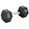 Гантель шестигранна HMS HEX PRO, 20 кг Гантель шестигранна HMS HEX PRO, 20 кг