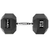 Гантель шестигранна HMS HEX PRO, 27,5 кг
