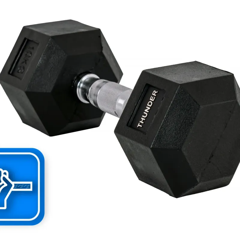 Гантель шестигранна THUNDER 10 кг