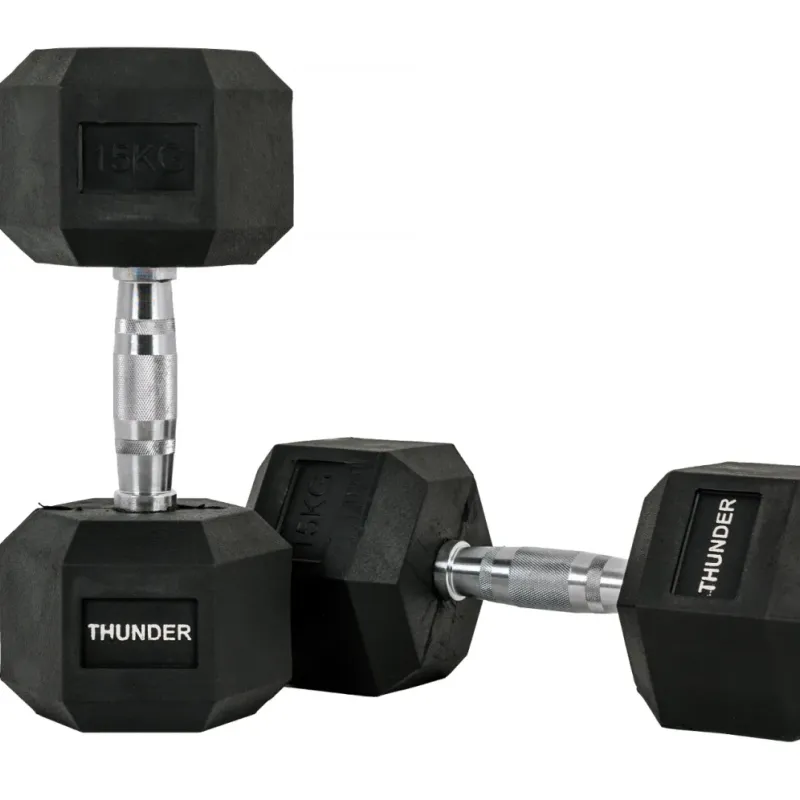 Гантель шестигранна THUNDER 15 кг Гантель шестигранна THUNDER 15 кг