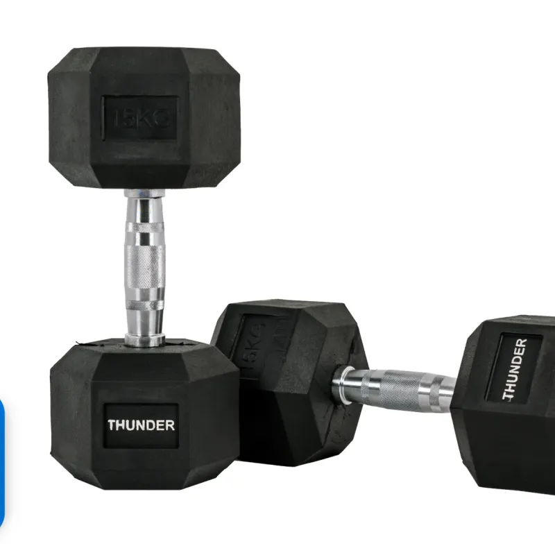 Гантель шестигранна THUNDER 15 кг Гантель шестигранна THUNDER 15 кг