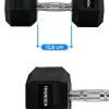 Гантель шестигранна THUNDER 15 кг Гантель шестигранна THUNDER 15 кг