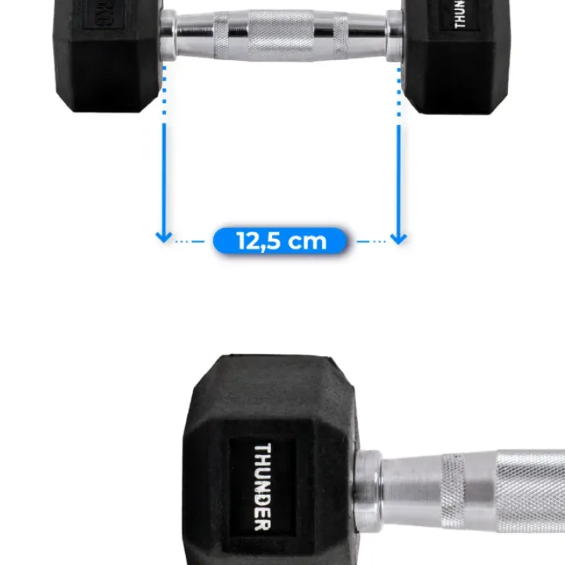 Гантель шестигранна THUNDER 2,5 кг Гантель шестигранна THUNDER 2,5 кг