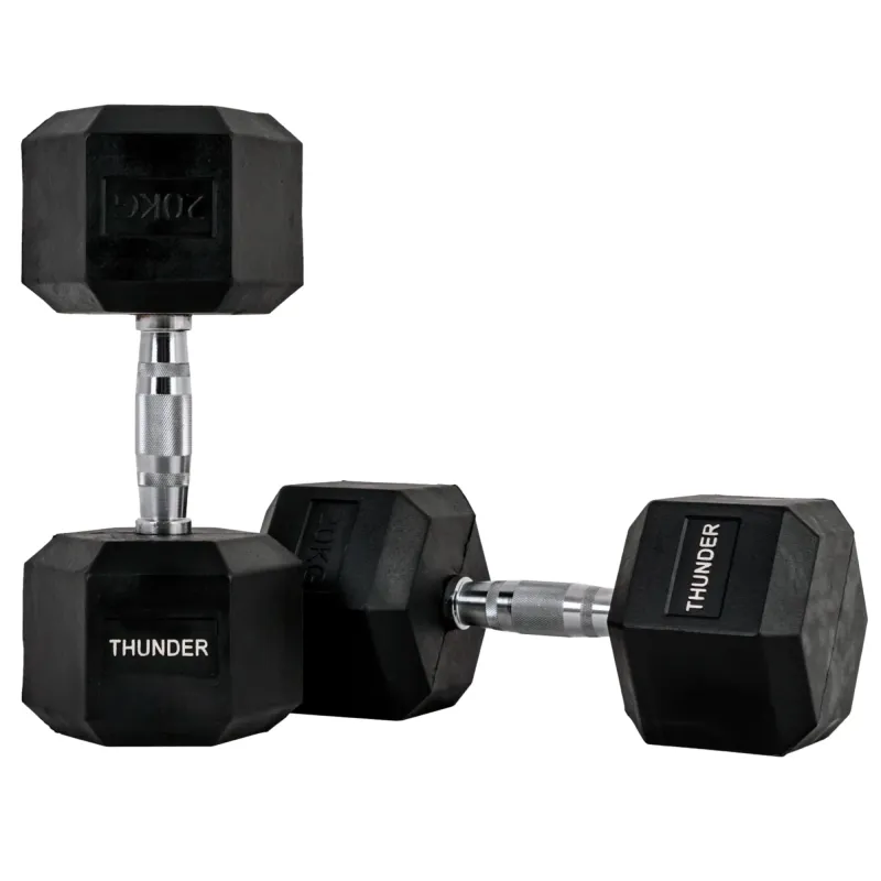 Гантель шестигранна THUNDER 20 кг