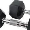 Гантель шестигранна UnderFit UF51, 25 кг Гантель шестигранна UnderFit UF51, 25 кг
