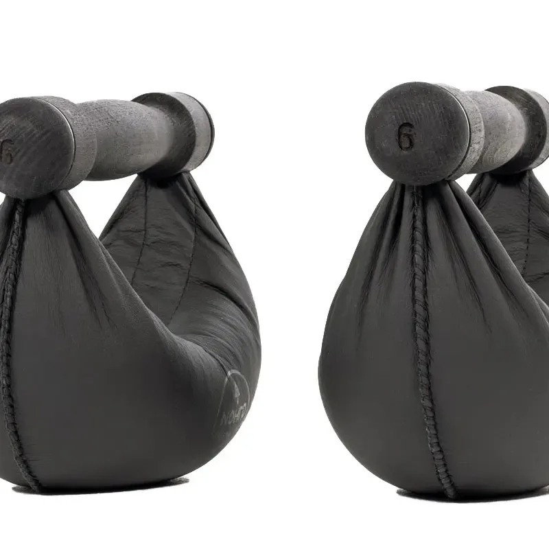 Гантелі NOHRD SwingBell Чорний Бук 2 х 6 кг