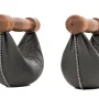 Гантелі NOHRD SwingBell Чорний Горіх 2 х 4 кг