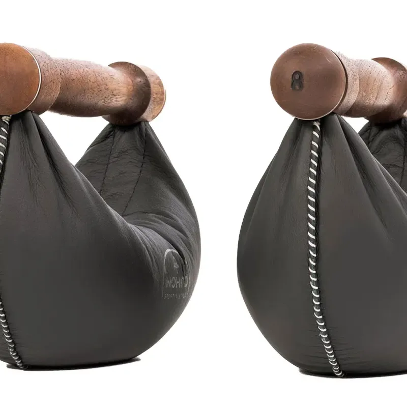 Гантелі NOHRD SwingBell Чорний Горіх 2 х 8 кг