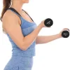 Гантелі вінілові ENERO FIT VDB зі стійкою, 12 кг