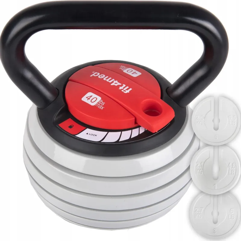 Гиря розбірна чавунна Fit4Med 3,5-18,1 кг