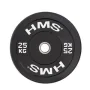 Диск олімпійський HMS BBR25 25 кг, чорний