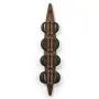 Гантелі з підставкою NOHRD Classic Walnut Leather 2-8 кг