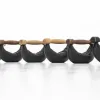 Гантелі з підставкою NOHRD Club Ash Leather 2-8 кг