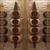 Гантелі з підставкою NOHRD Club Ash Leather 2-8 кг