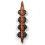 Гантелі з підставкою NOHRD Oak Leather 2-8 кг