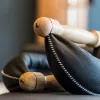 Стійка з гантелями NOHRD Club Ash Leather 2-8 кг