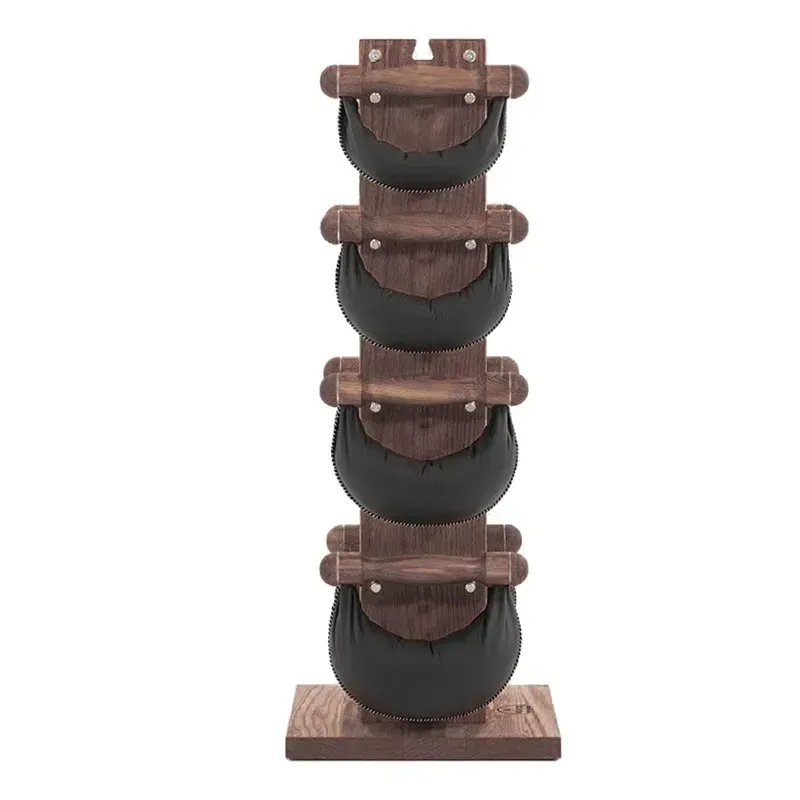 Стійка з гантелями NOHRD Oak Vintage Leather 2-8 кг Стійка з гантелями NOHRD Oak Vintage Leather 2-8 кг