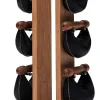 Стійка з гантелями NOHrD Oxbridge Cherry Leather 2-8 кг Стійка з гантелями NOHrD Oxbridge Cherry Leather 2-8 кг