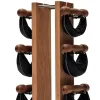 Стійка з гантелями NOHrD Oxbridge Cherry Leather 2-8 кг Стійка з гантелями NOHrD Oxbridge Cherry Leather 2-8 кг