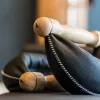Стійка з гантелями NOHrD Oxbridge Cherry Leather 2-8 кг Стійка з гантелями NOHrD Oxbridge Cherry Leather 2-8 кг