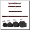 Набір штанга+гантелі HMS SGР30 - 30 кг, чорно-червоний Набір штанга+гантелі HMS SGР30 - 30 кг, чорно-червоний