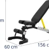 Лава з регульованим нахилом Gymrex Bench, до 150 кг