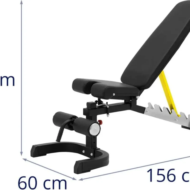 Лава з регульованим нахилом Gymrex Bench, до 150 кг