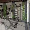 Драбина гімнастична BenchK з регульованою перекладиною та поручнями