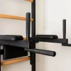 Лава BenchK Гімнастична драбина + металева штанга + бруси + чорна лава BenchK