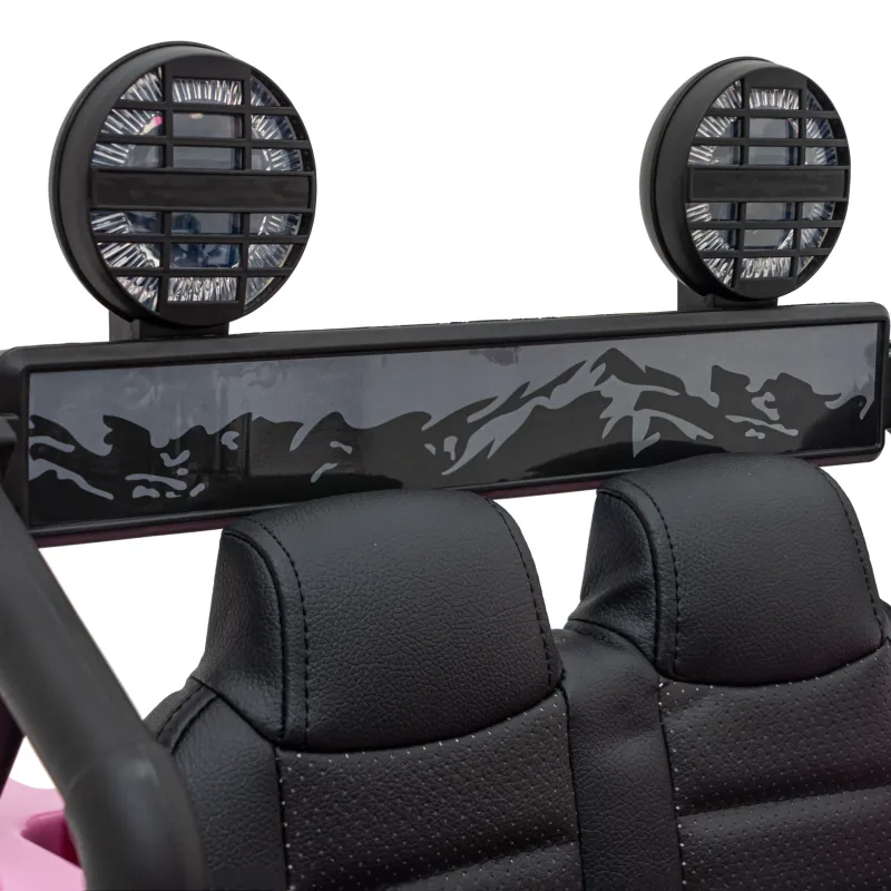 Toyota FJ Cruiser для дітей рожевий + пульт дистанційного керування + повний привід + LED аудіо + EVA + Free Start Toyota FJ Cruiser для дітей рожевий + пульт дистанційного керування + повний привід + LED аудіо + EVA + Free Start
