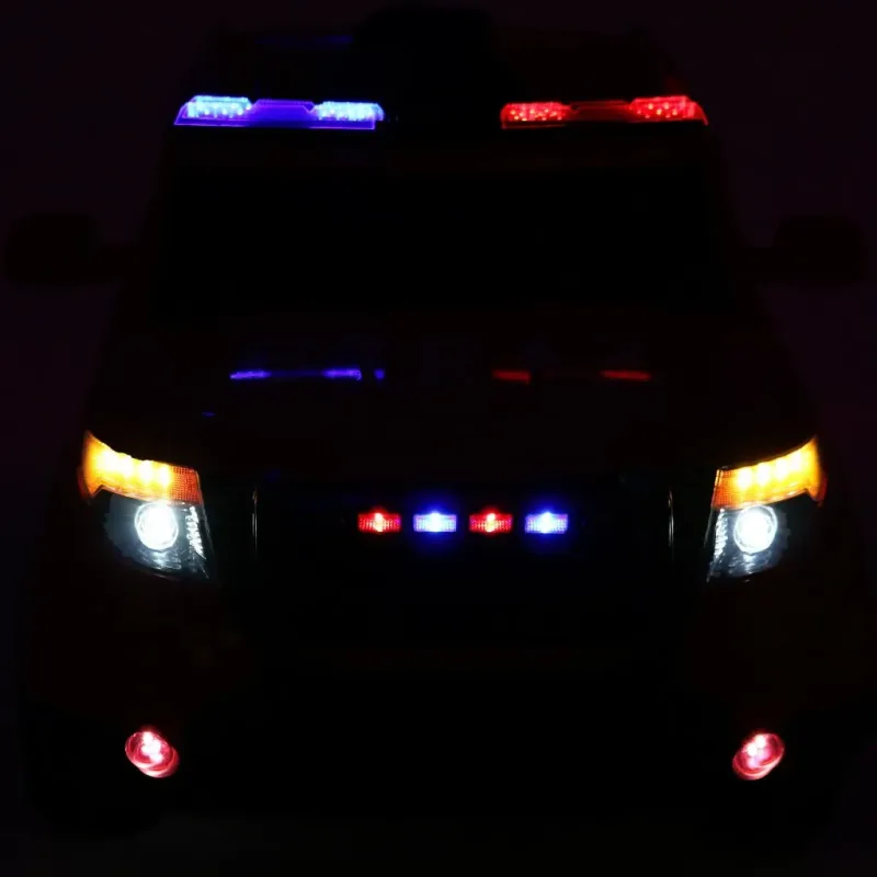Авто позашляховик Поліцейський на акумуляторі для дітей + Сирени + Ліхтарі + Мегафон + Пульт + Безкоштовний старт + EVA + Наклейки Авто позашляховик Поліцейський на акумуляторі для дітей + Сирени + Ліхтарі + Мегафон + Пульт + Безкоштовний старт + EVA + Наклейки