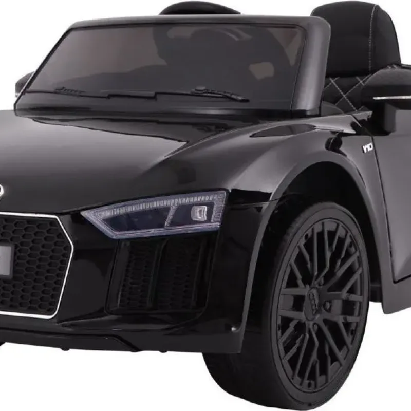 Дитяча акумуляторна машинка Audi R8 Spyder чорна Дитяча акумуляторна машинка Audi R8 Spyder чорна