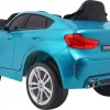 Дитяча акумуляторна машинка  BMW X6M Синя