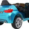 Дитяча акумуляторна машинка  BMW X6M Синя