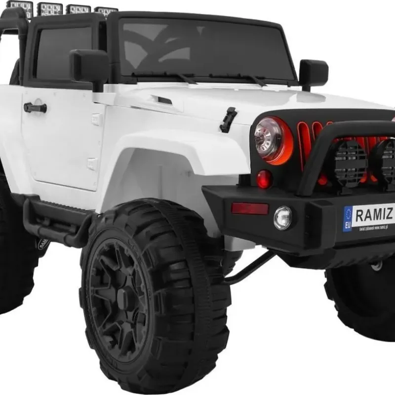 Дитяча акумуляторна машинка All Terrain Біла