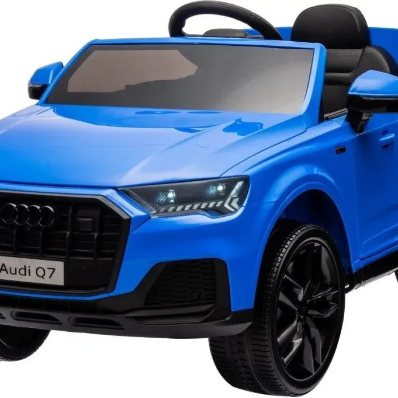Дитяча акумуляторна машинка Audi Q7 NEW LIFT Синя