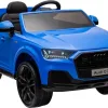 Дитяча акумуляторна машинка Audi Q7 NEW LIFT Синя Дитяча акумуляторна машинка Audi Q7 NEW LIFT Синя
