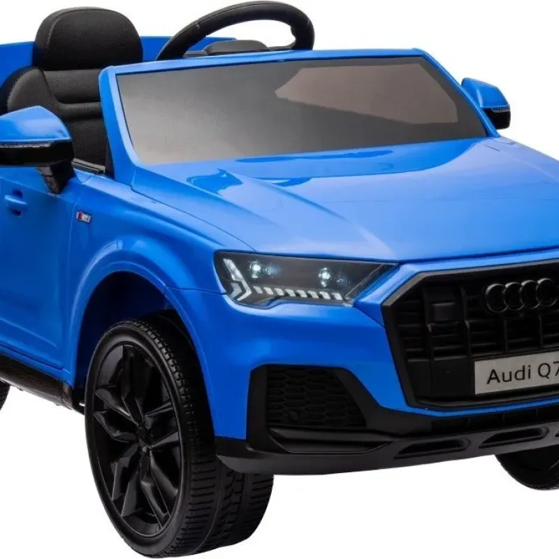 Дитяча акумуляторна машинка Audi Q7 NEW LIFT Синя Дитяча акумуляторна машинка Audi Q7 NEW LIFT Синя