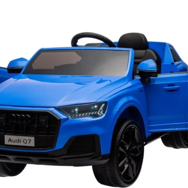 Дитяча акумуляторна машинка Audi Q7 NEW LIFT Синя Дитяча акумуляторна машинка Audi Q7 NEW LIFT Синя