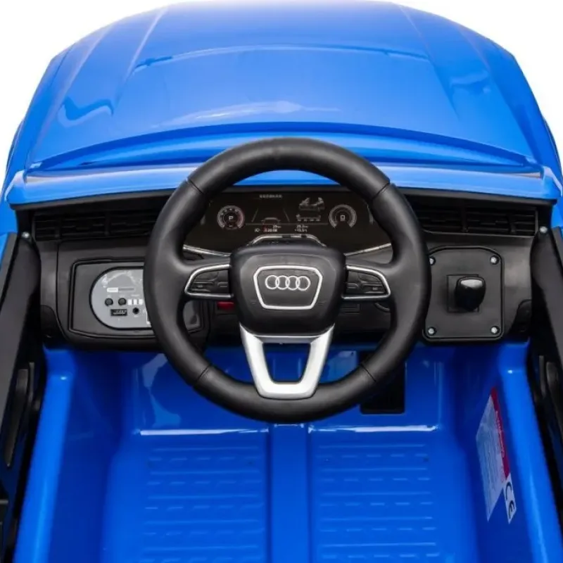 Дитяча акумуляторна машинка Audi Q7 NEW LIFT Синя Дитяча акумуляторна машинка Audi Q7 NEW LIFT Синя