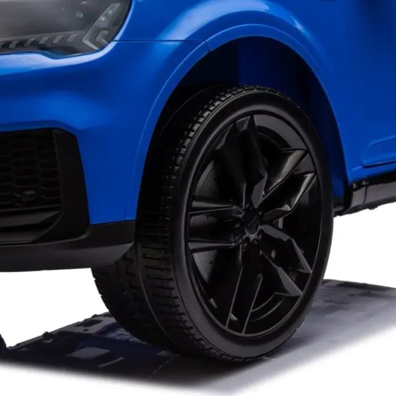Дитяча акумуляторна машинка Audi Q7 NEW LIFT Синя Дитяча акумуляторна машинка Audi Q7 NEW LIFT Синя