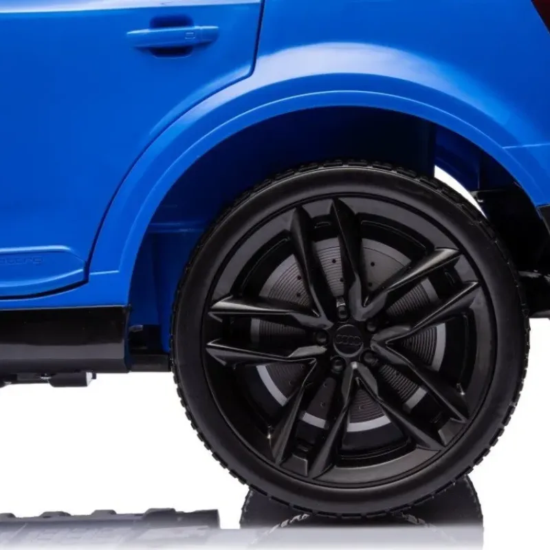 Дитяча акумуляторна машинка Audi Q7 NEW LIFT Синя Дитяча акумуляторна машинка Audi Q7 NEW LIFT Синя